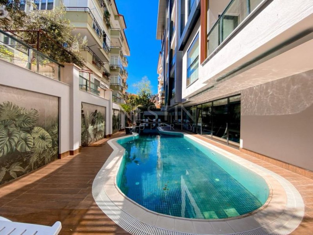 Kвартирa 1+1 в центре города Аланья в 900 м от пляжа Клеопатра фото 15