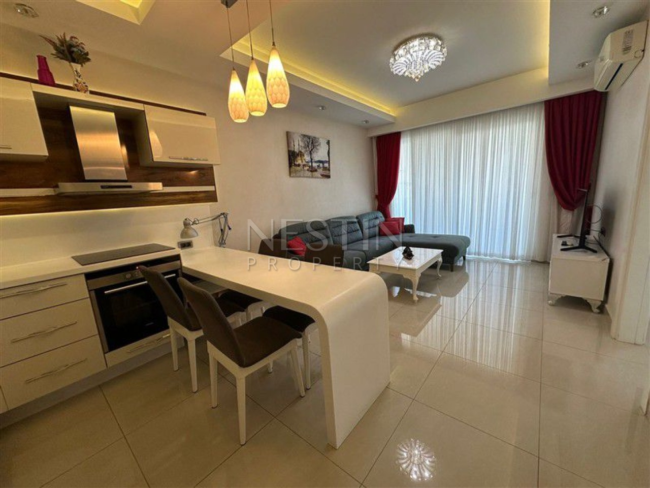 Квартира 1+1 в районе Махмутлар в 350 м от Средиземного моря фото 8