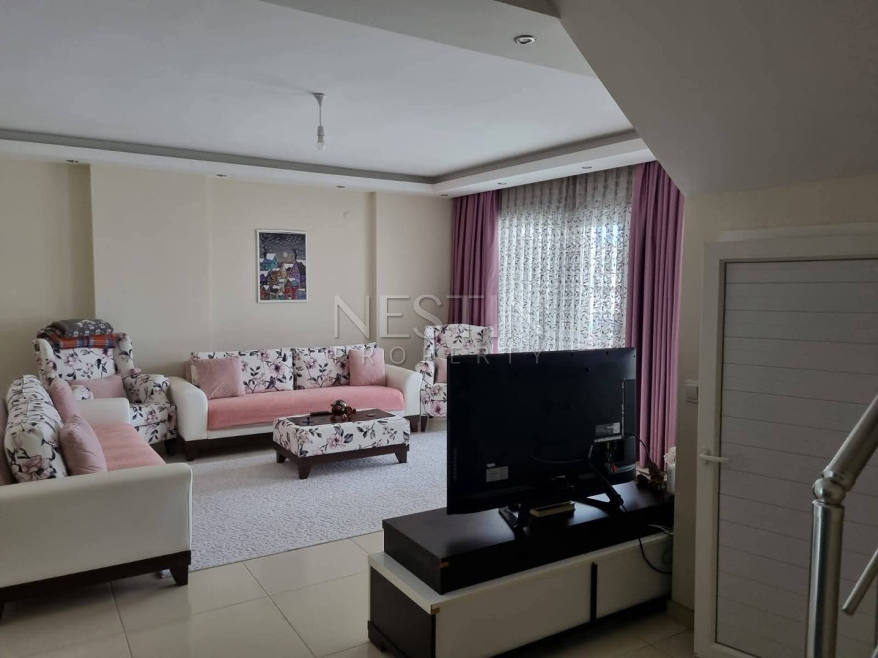 Квартира дуплекс 2+1 в районе Тосмур в 600 м от Средиземного моря фото 5