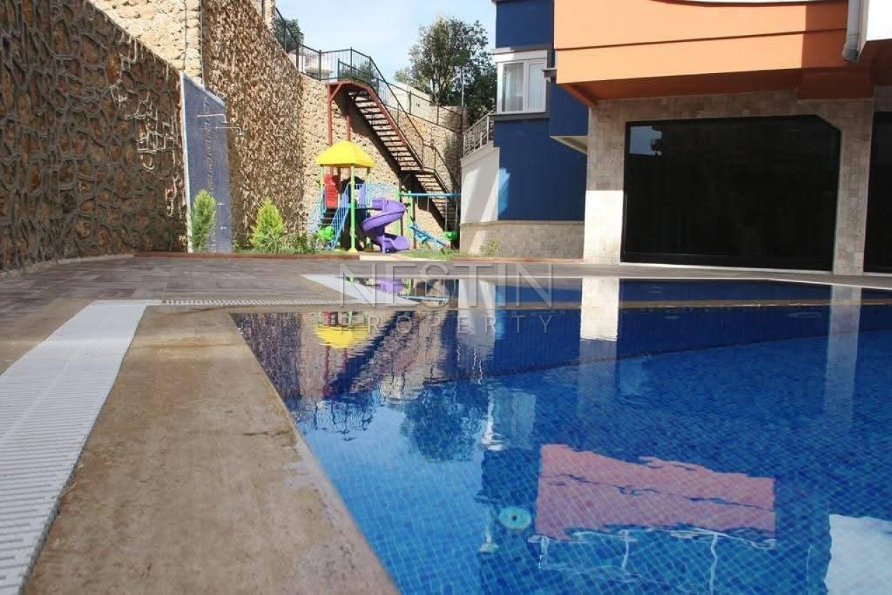 Квартира дуплекс 2+1 в районе Тосмур в 600 м от Средиземного моря фото 22