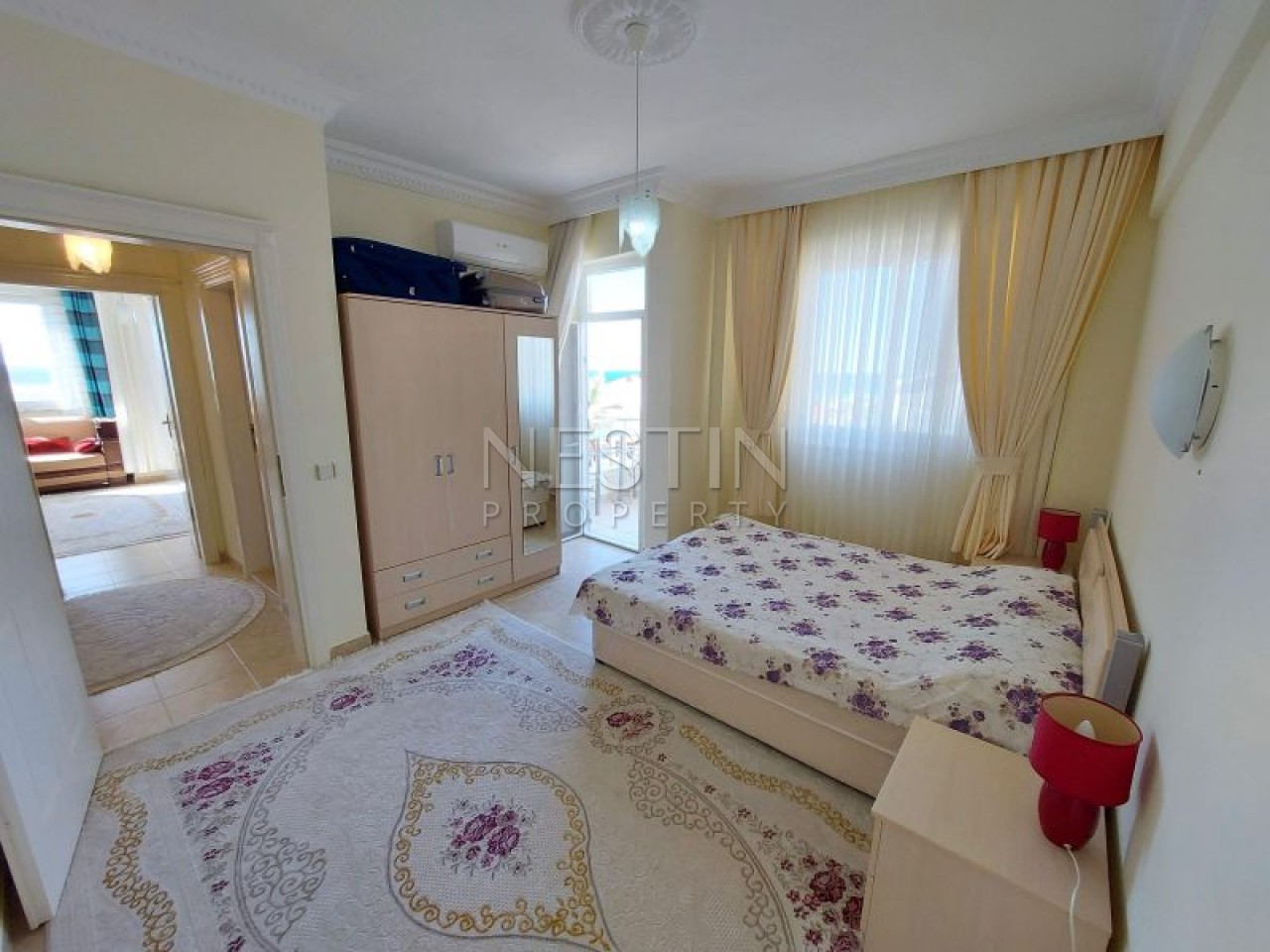 Квартира 1+1 в районе Демирташ в 200 метрах от Средиземного моря фото 5