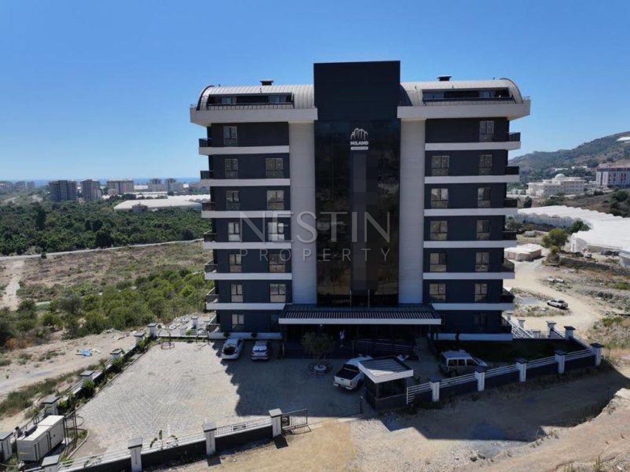 Квартира 1+1 в районе Демирташ в 2000 метрах от Средиземного моря фото 2