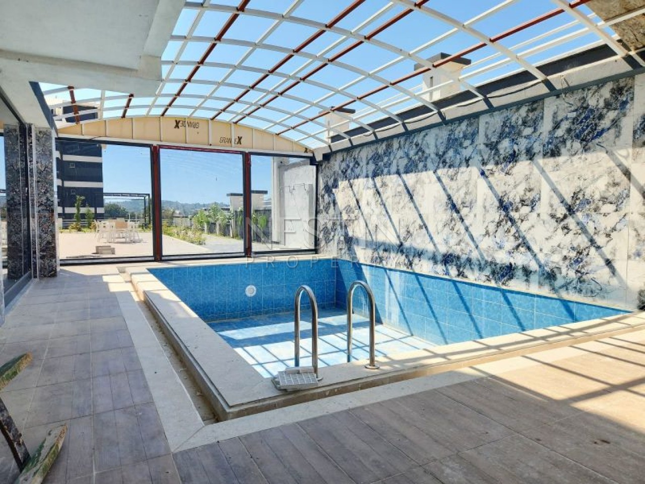 Квартира 1+1 в районе Демирташ в 2000 метрах от Средиземного моря фото 20