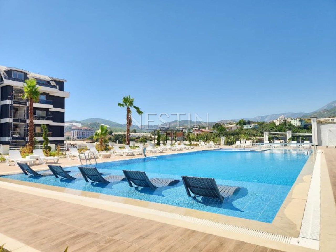 Квартира 1+1 в районе Демирташ в 2000 метрах от Средиземного моря фото 22