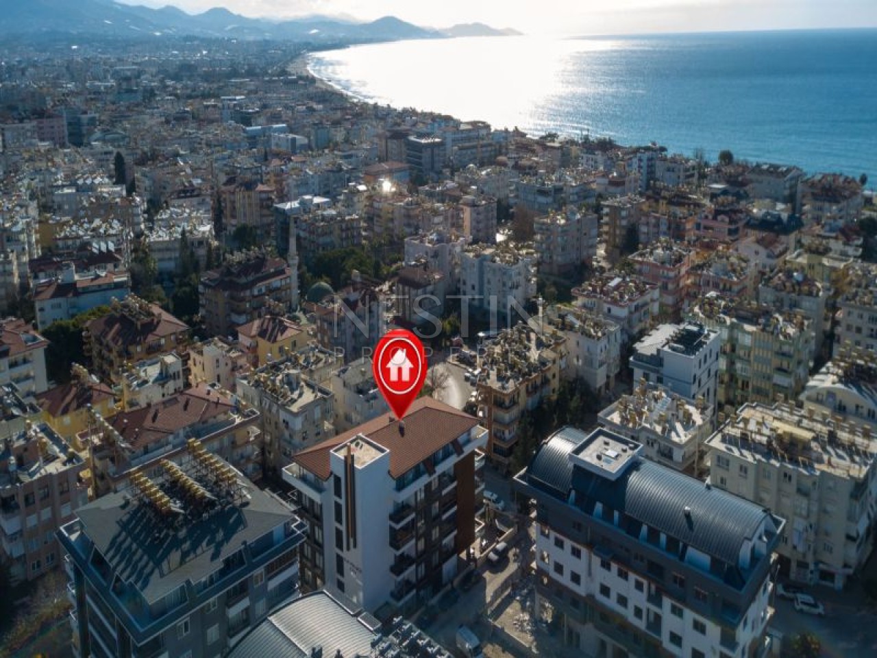 Квартира дуплекс 2+1 в центре Аланьи в 250 м от Средиземного моря фото 4