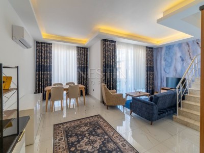 Квартира дуплекс 2+1 в центре Аланьи в 250 м от Средиземного моря фото 6