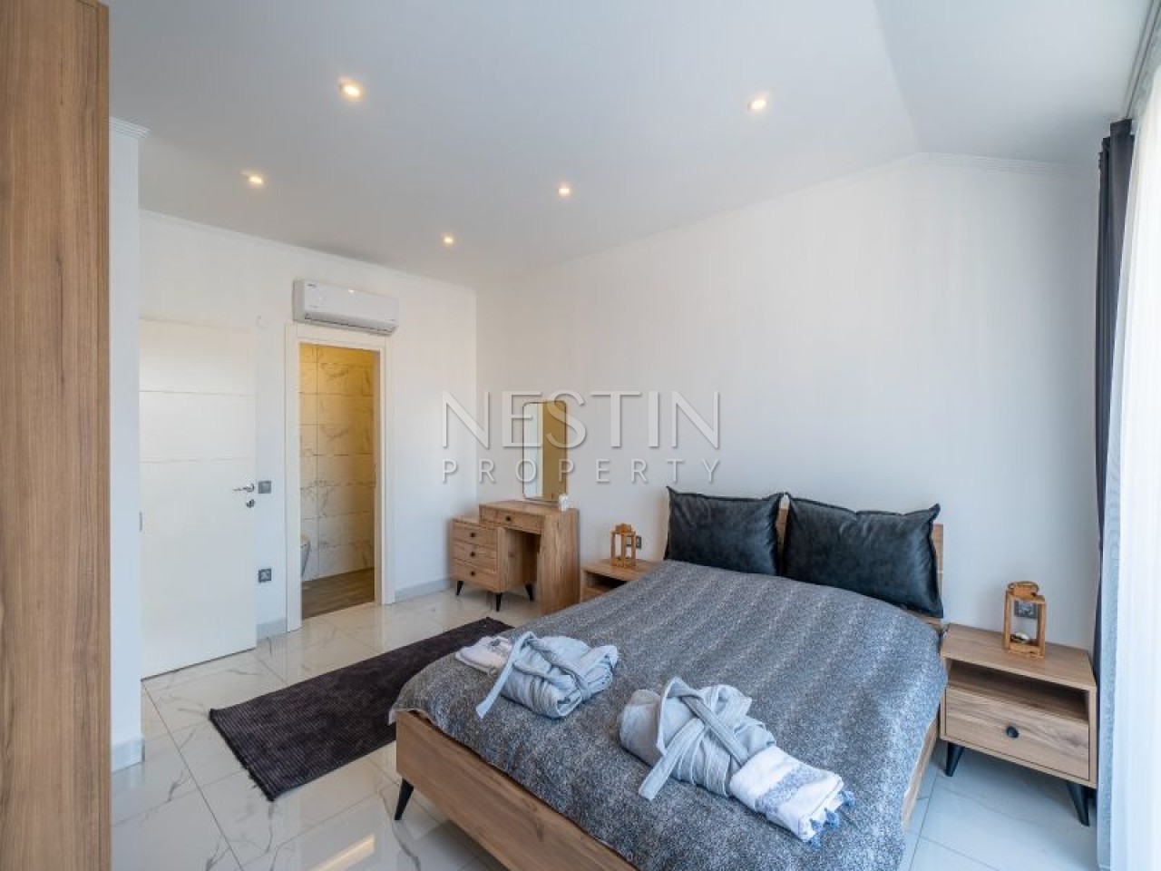 Квартира дуплекс 2+1 в центре Аланьи в 250 м от Средиземного моря фото 11