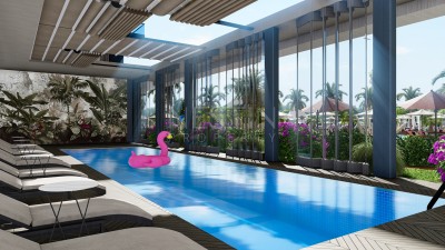 Жилой комплекс в Авсалларе с длительной рассрочкой и отельной инфраструктурой фото 8