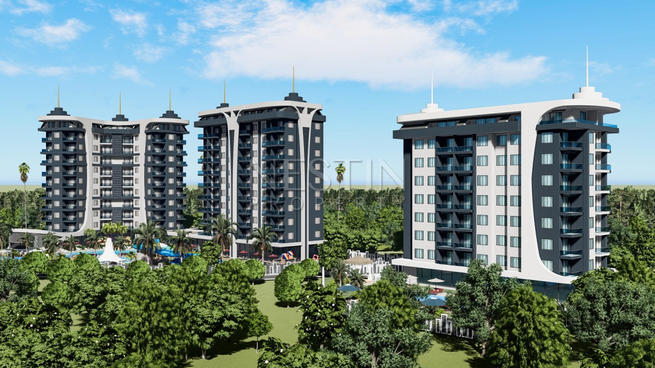 Жилой комплекс в Авсалларе с длительной рассрочкой и отельной инфраструктурой фото 14