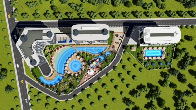 Жилой комплекс в Авсалларе с длительной рассрочкой и отельной инфраструктурой фото 17