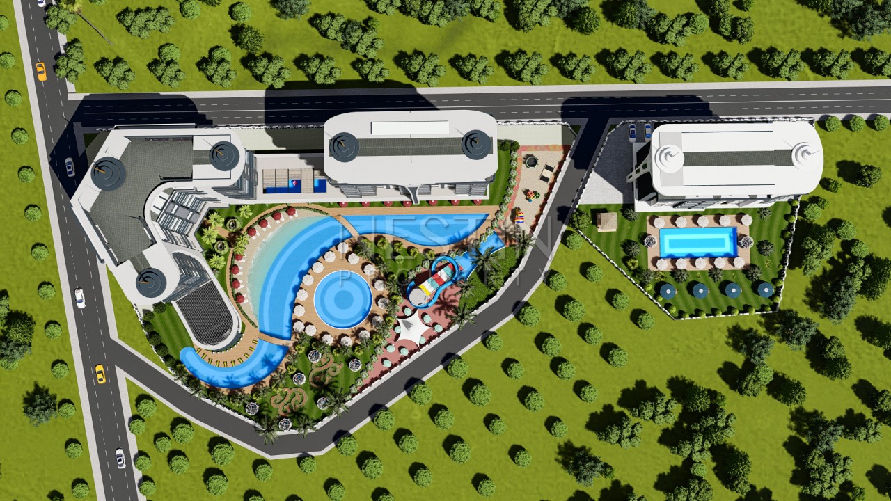 Жилой комплекс в Авсалларе с длительной рассрочкой и отельной инфраструктурой фото 17