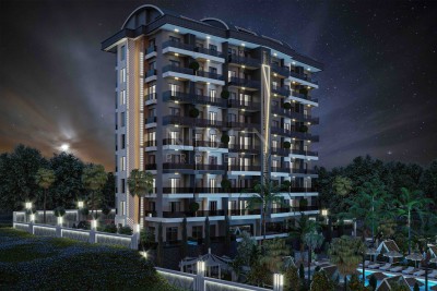 Почти готовый проект в районе Пайаллар с длительной рассрочкой и видом на море фото 1