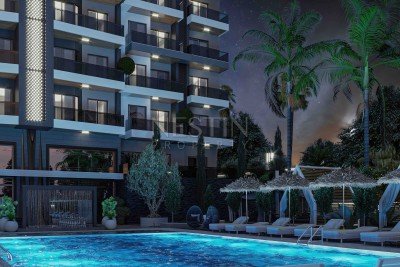 Почти готовый проект в районе Пайаллар с длительной рассрочкой и видом на море фото 4