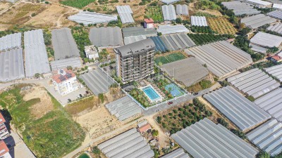 Почти готовый проект в районе Пайаллар с длительной рассрочкой и видом на море фото 5