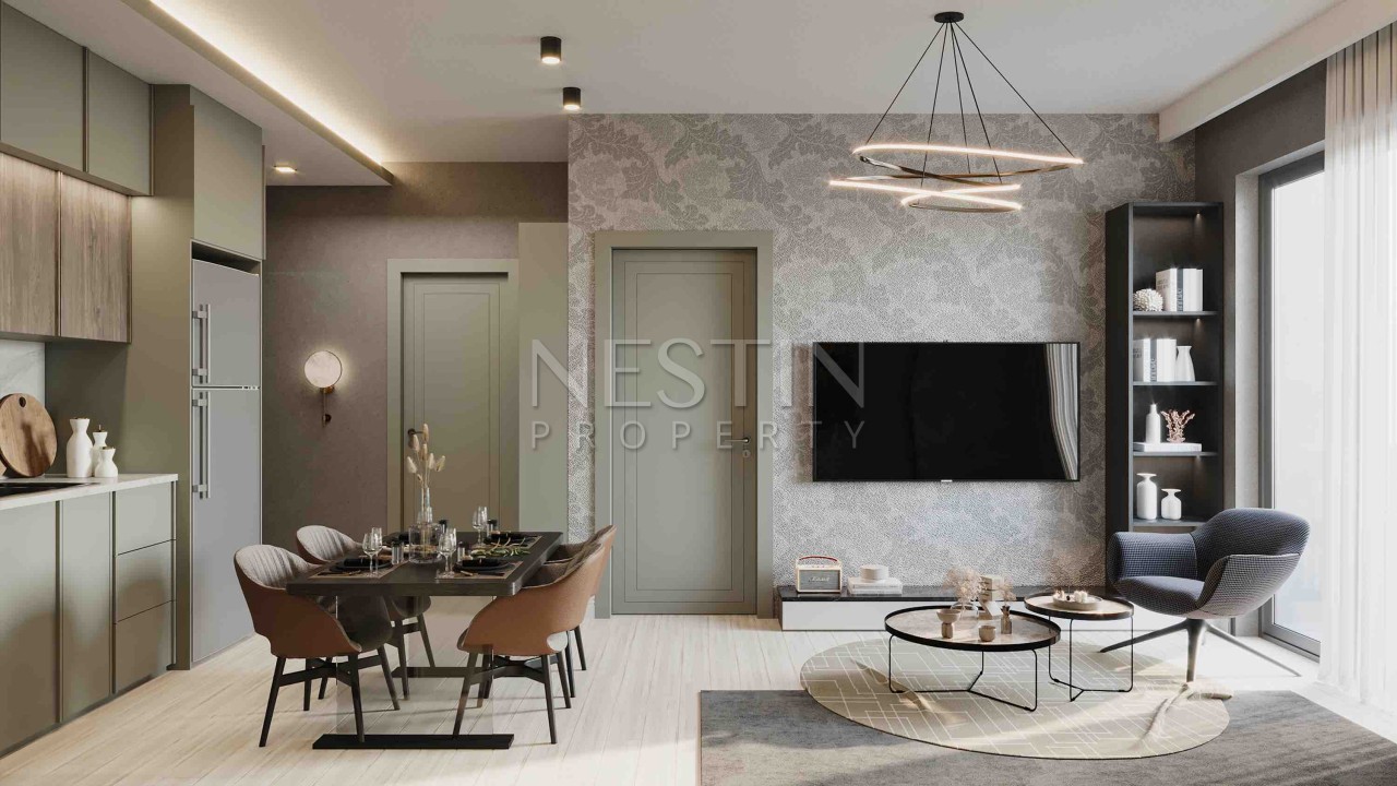 Почти готовый проект в районе Пайаллар с длительной рассрочкой и видом на море фото 10