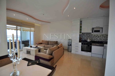 Квартира 2+1 с мебелью с видом на море в Махмутларе фото 17