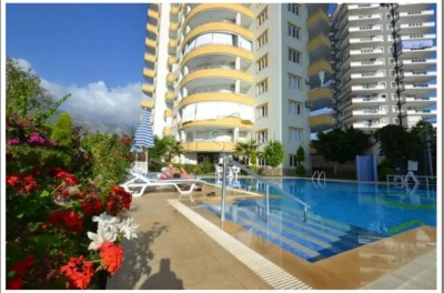 Большая квартира 2+1 с красивым видом на горы в Махмутларе фото 1