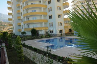 Большая квартира 2+1 с красивым видом на горы в Махмутларе фото 2