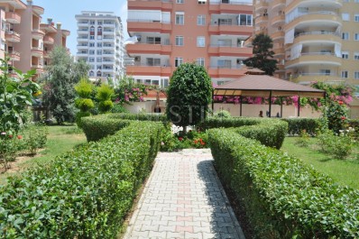 Большая светлая квартира 2+1 в зеленом комплексе в центре Махмутлара фото 4