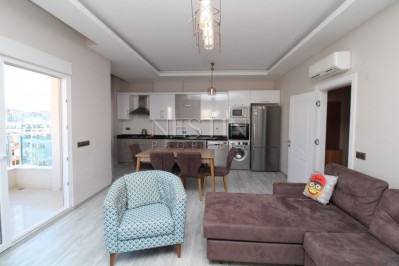 Квартира 2+1 с мебелью в новом комплексе в 100 м от моря в Махмутларе фото 14