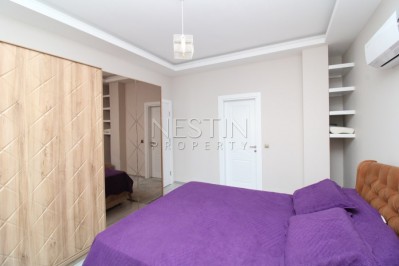 Квартира 2+1 с мебелью в новом комплексе в 100 м от моря в Махмутларе фото 20