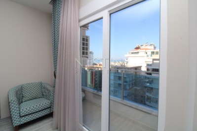 Квартира 2+1 с мебелью в новом комплексе в 100 м от моря в Махмутларе фото 24