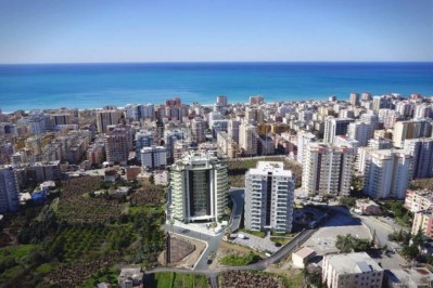 Просторные апартаменты 1+1 в жилом комплексе в районе Махмутлар фото 30