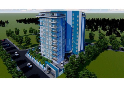 Квартиры 1+1 на стадии строительства в современной резиденции в районе Махмутлар фото 2