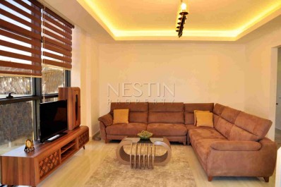 Квартира 2+1 с новой мебелью в районе Кестель в 100 метрах от моря фото 1