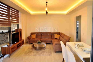 Квартира 2+1 с новой мебелью в районе Кестель в 100 метрах от моря фото 13