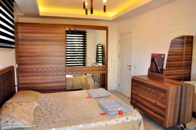 Квартира 2+1 с новой мебелью в районе Кестель в 100 метрах от моря фото 21