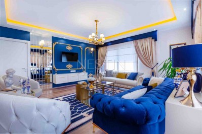 Шикарная квартира 2+1 с отдельной кухней и мебелью в районе Махмутлар фото 1