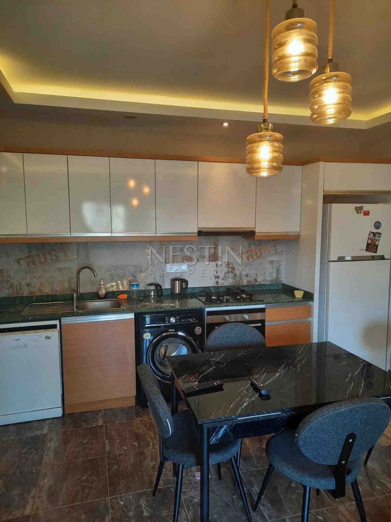 Уютная квартира с мебелью 1+1 в районе Кестель в 300 м от моря фото 10