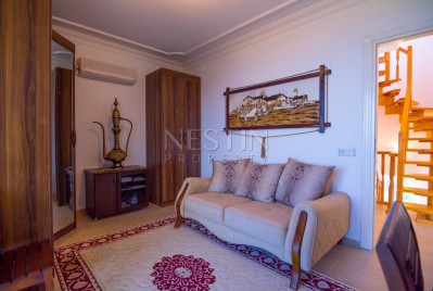 Вилла 4+1 с великолепным панорамным видом на море в районе Каргыджак фото 11