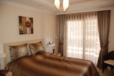 Меблированная квартира 2+1 с панорамным видом на море в районе Махмутлар фото 15