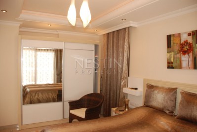 Меблированная квартира 2+1 с панорамным видом на море в районе Махмутлар фото 16