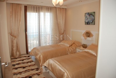 Меблированная квартира 2+1 с панорамным видом на море в районе Махмутлар фото 17