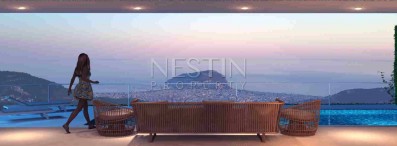 Вилла 4+1 с бассейном на стадии строительства в районе Бекташ с видом на море фото 7