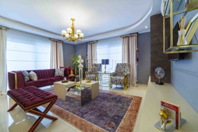 Дизайнерская квартира 2+1 с интересным ремонтом в новом доме в Махмутларе фото 12