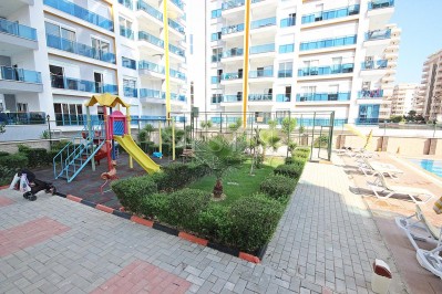 Пентхаус 3+1 с мебелью с видом на море в резиденции в центре Махмутлара фото 6