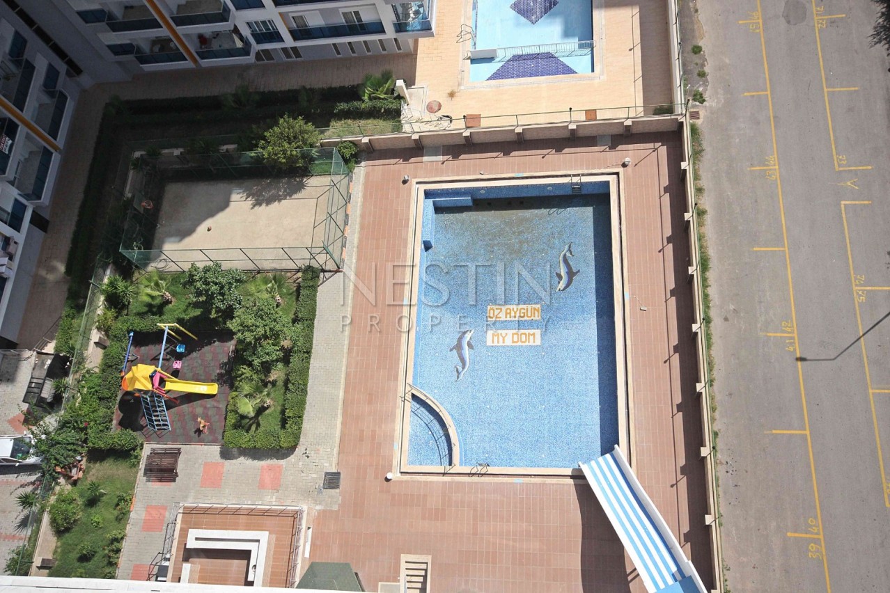 Пентхаус 3+1 с мебелью с видом на море в резиденции в центре Махмутлара фото 10