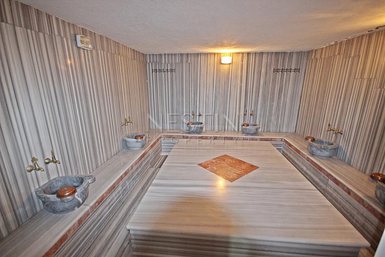 Пентхаус 3+1 с мебелью с видом на море в резиденции в центре Махмутлара фото 14