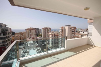 Пентхаус 3+1 с мебелью с видом на море в резиденции в центре Махмутлара фото 28