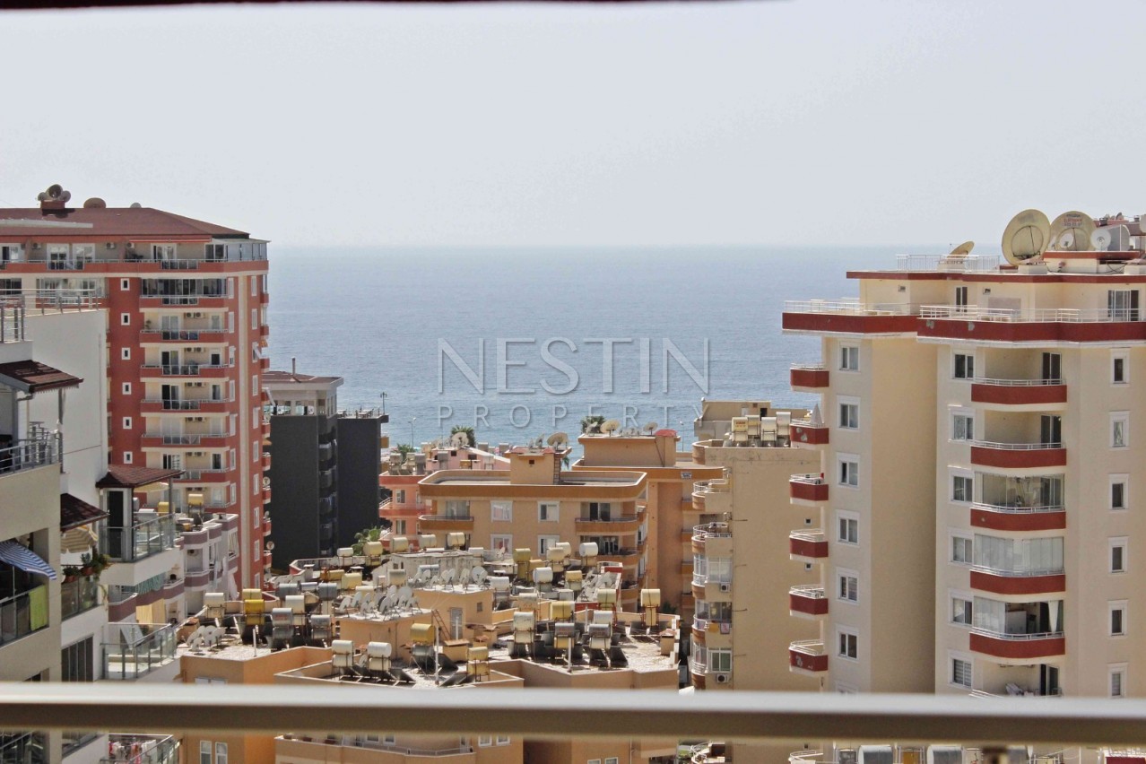 Пентхаус 3+1 с мебелью с видом на море в резиденции в центре Махмутлара фото 32