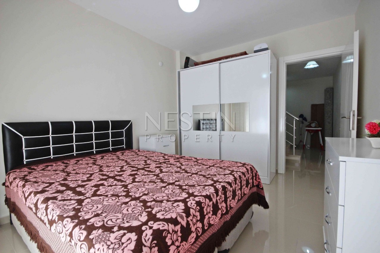 Пентхаус 3+1 с мебелью с видом на море в резиденции в центре Махмутлара фото 35