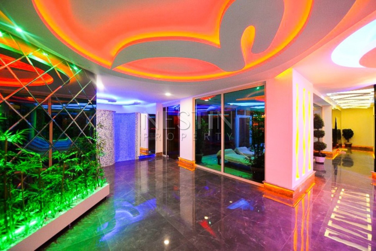 Большая квартира 2+1 с новой мебелью в роскошной резиденции в Махмутларе фото 3