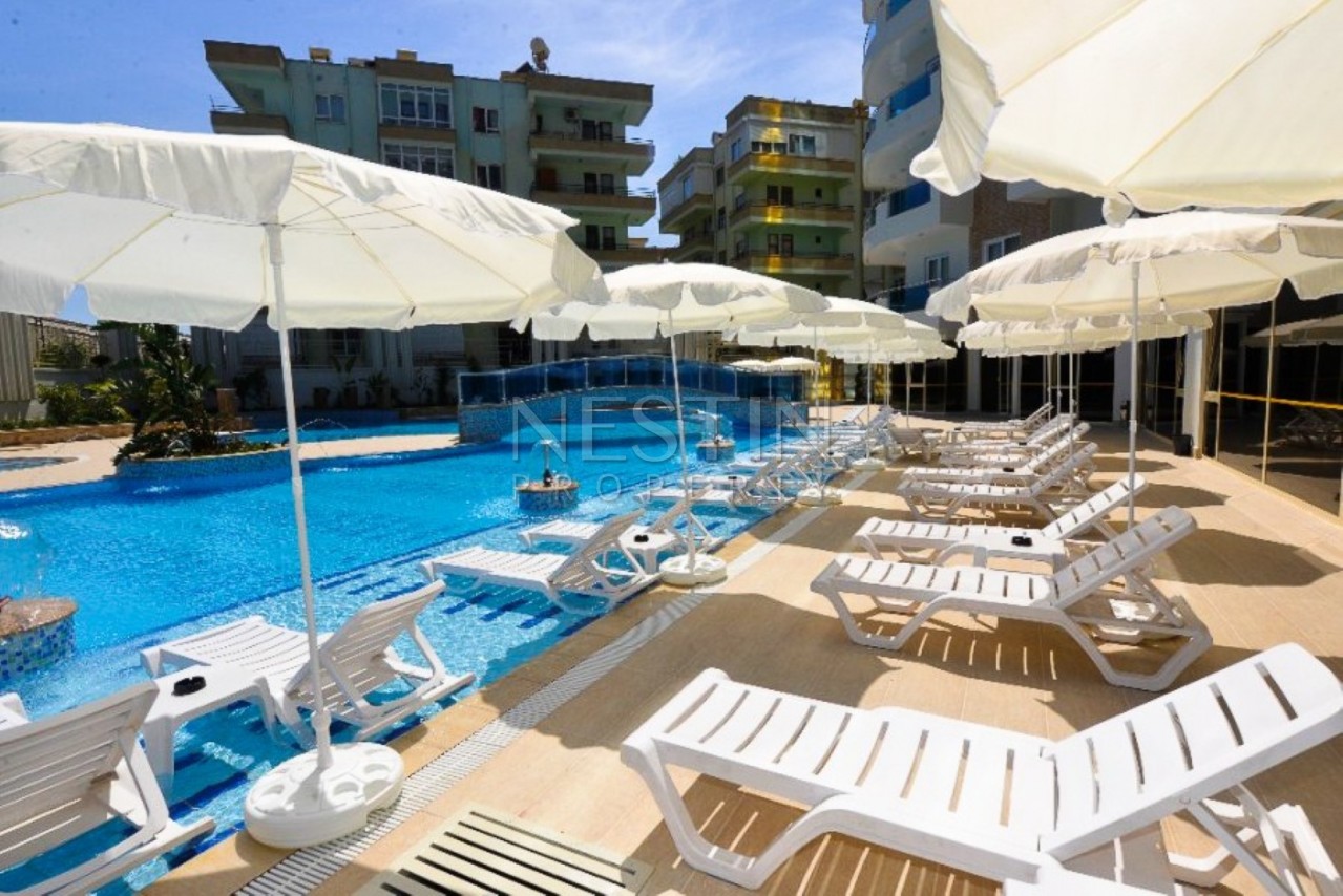 Большая квартира 2+1 с новой мебелью в роскошной резиденции в Махмутларе фото 2