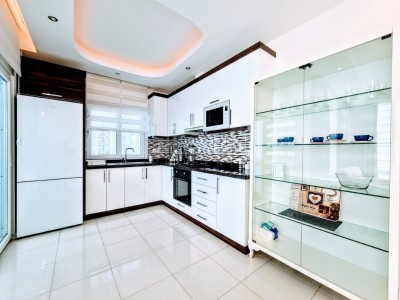 Большая квартира 2+1 с новой мебелью в роскошной резиденции в Махмутларе фото 21