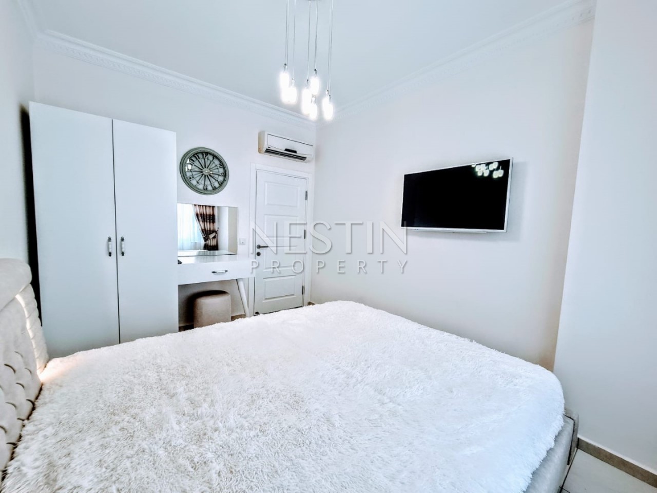 Большая квартира 2+1 с новой мебелью в роскошной резиденции в Махмутларе фото 24