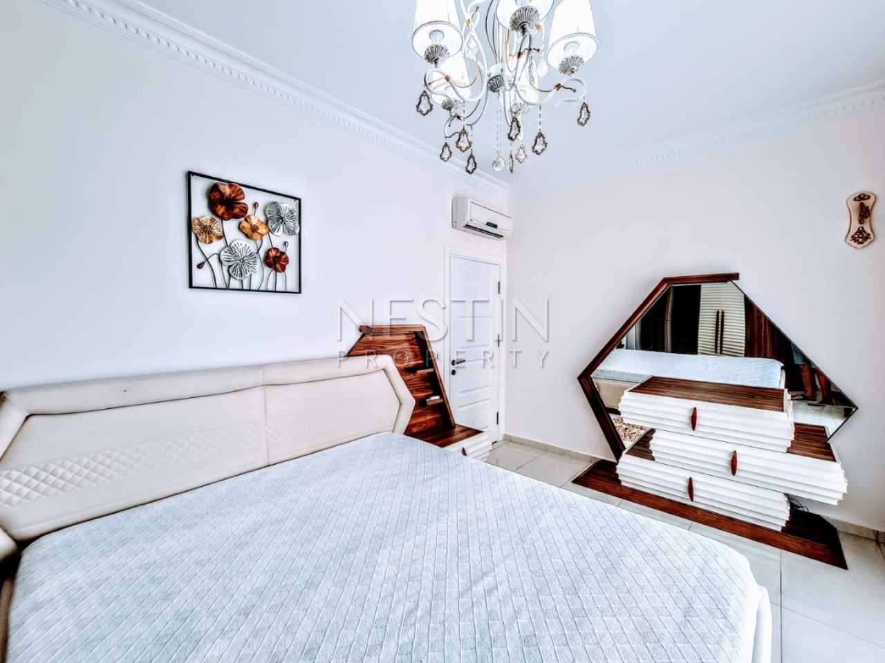 Большая квартира 2+1 с новой мебелью в роскошной резиденции в Махмутларе фото 26